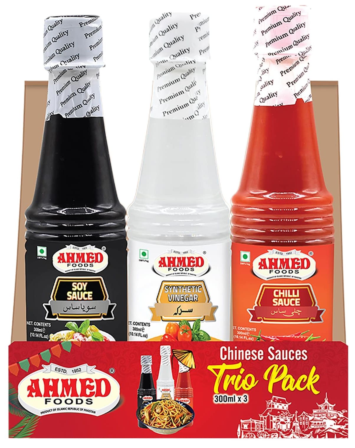 Ahmed Chinese Sauces Trio Pack 300ml