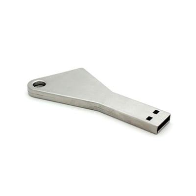 Golden Silver Memory Key Flash disk Metal key shape USB flash disk
