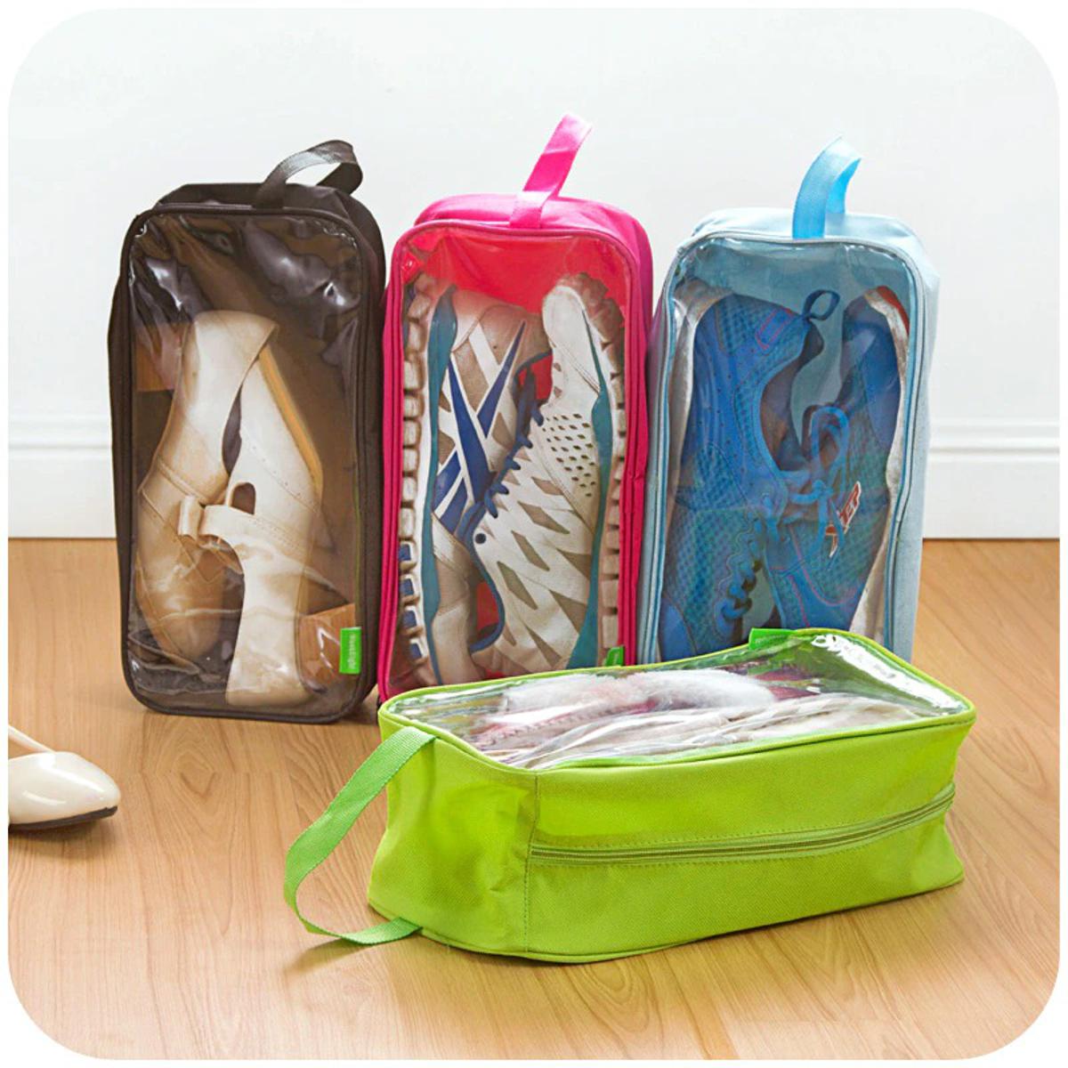 Limited Offer 2/3 Packs Portable Waterproof Travel Bag Shoe Organizer Closet Beach Storage Bag Toy Bag Shoe Sorting Organizer