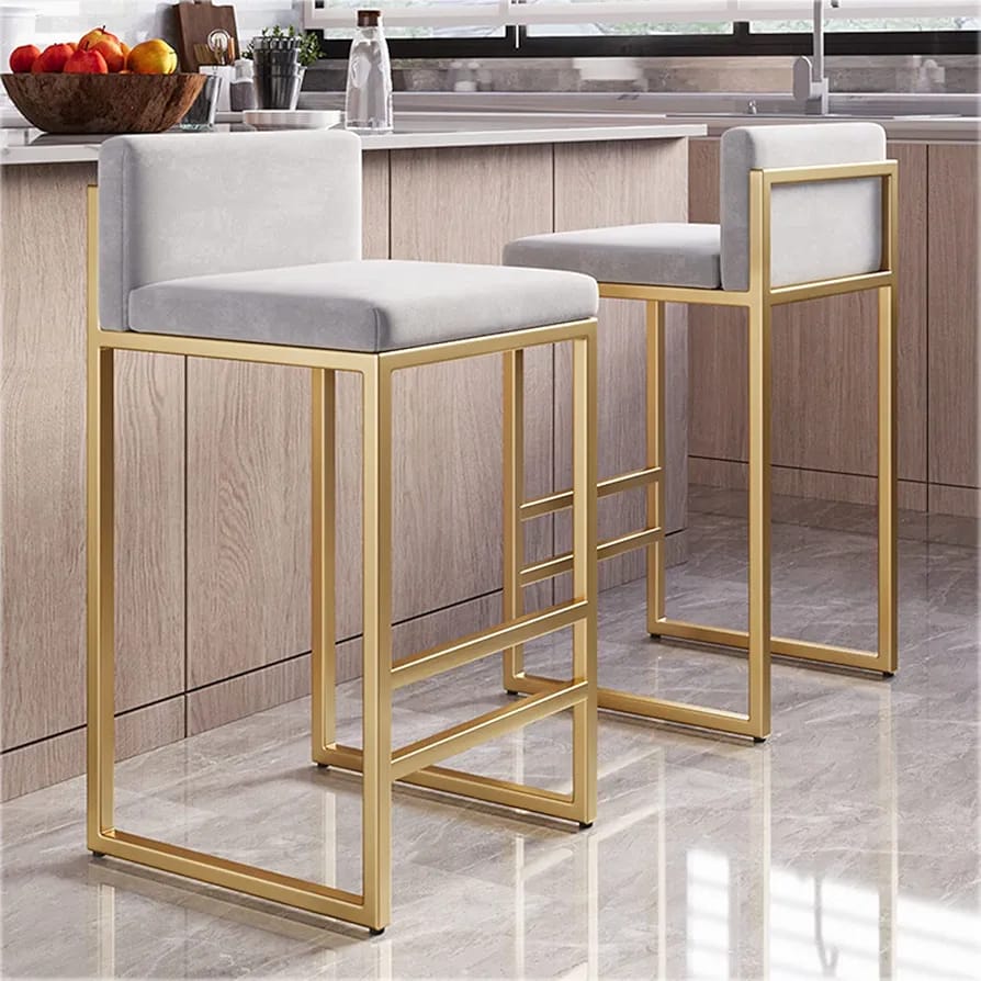 Kitchen Chairs/ Bar Stool  Counter Height Modern Dining Chair,  for Kitchen, Dining, Bedroom, Living Room