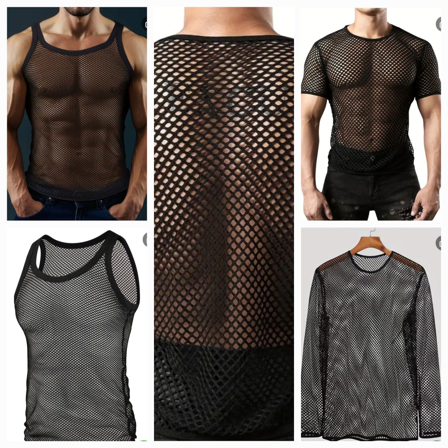 Stylish Breathable Mesh Activewear Shirt
