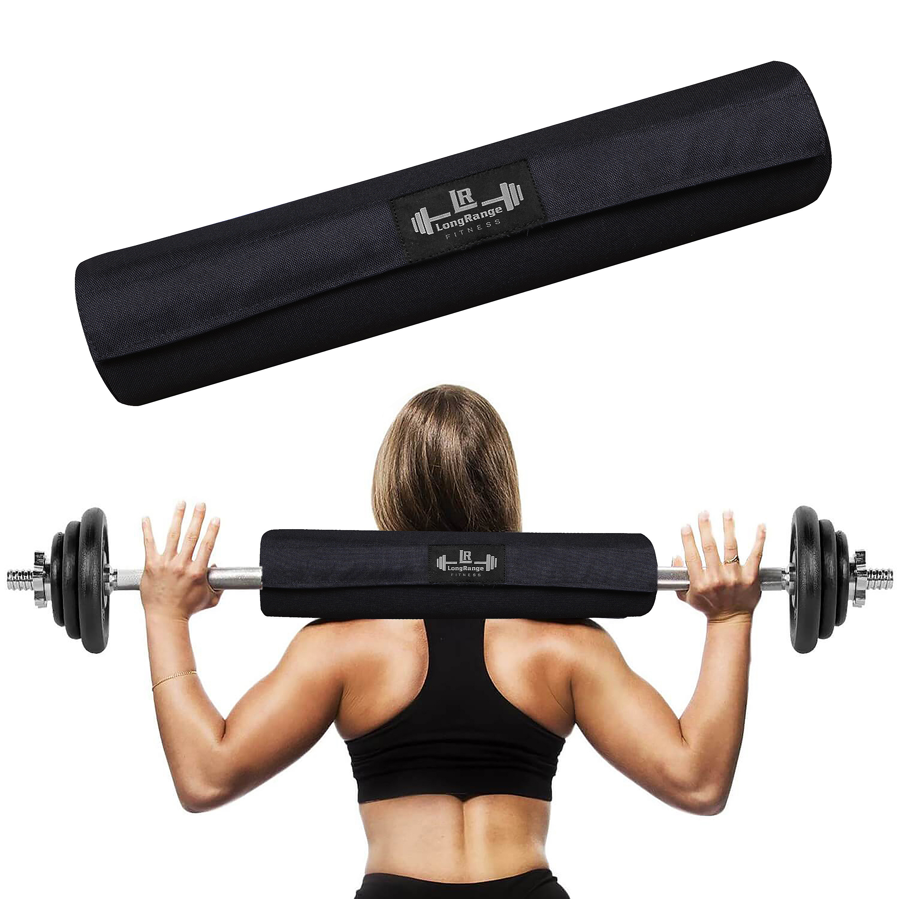 Weight Lifting Barbell Pad Squat Bar Powerlifting Neck Shoulder Protection Hip Glute Training Hip Circle Foam Pad for Weightlifting Exercise Fitness Workout Pad