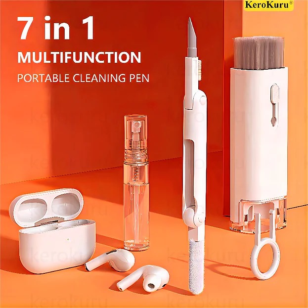7 in 1 Computer Keyboard Cleaner Brush Kit Earphone Cleaning Pen For