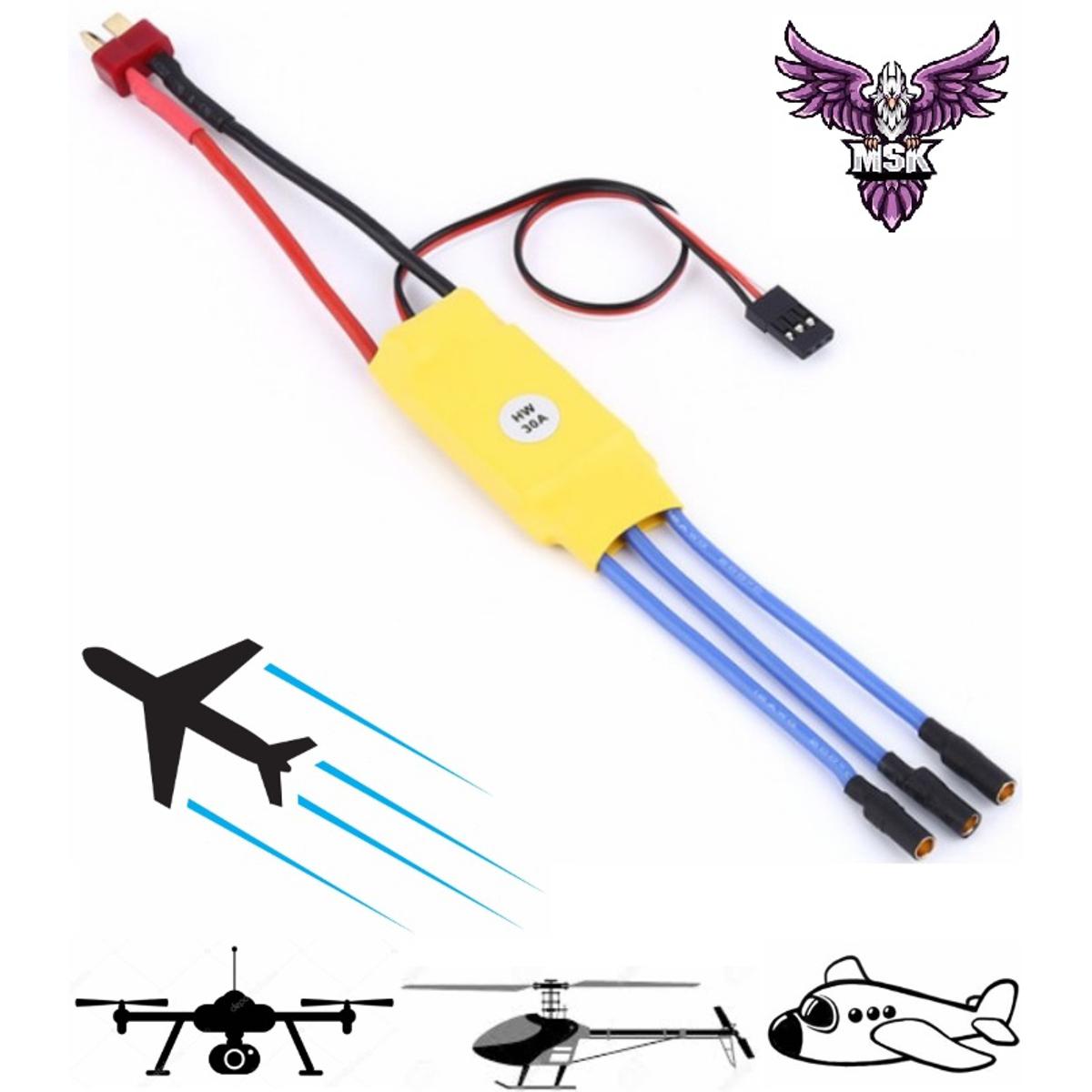 30A ESC Brushless Motor Speed Controller RC drones