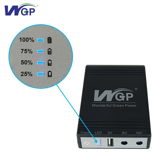 Vhbw - vhbw Mini UPS onduleur pour routeur, caméra IP, modem, ordinateur -  Alimentation sans interruption USB 5 V / DC 9 V / DC 12 V, 1,0 A - Modem /  Routeur / Points d'accès - Rue du Commerce