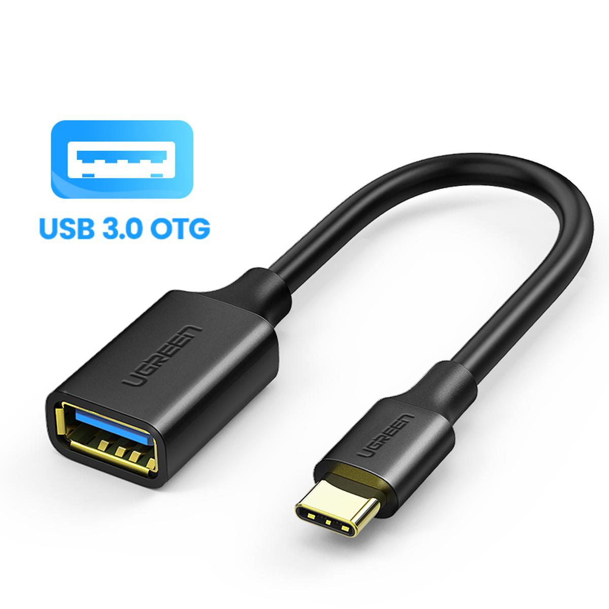 USB3.0 Type C OTG Adapter Cable Type C Male to USB3.0 Female Extension Cord 5Gbps High Speed Transfer for Mackbook Pro Data Wire