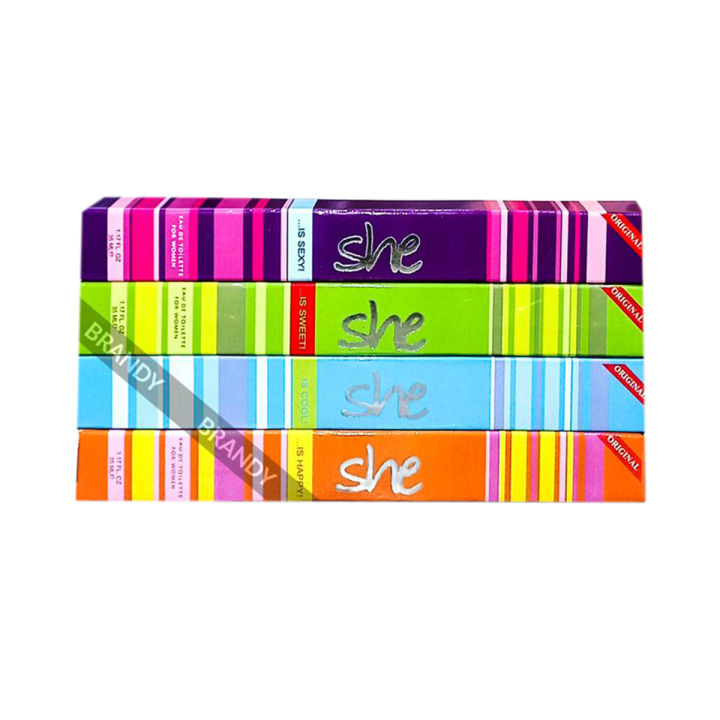 (Pack of 5) SHE Pen Perfumes for Girls - 35 ml Pen Perfumes for Women - Best Gift for Proposal - Anniversary - Fragrance for women - Nice Sent Best For Daily & Party Use - Wedding Gift Dressing Decora