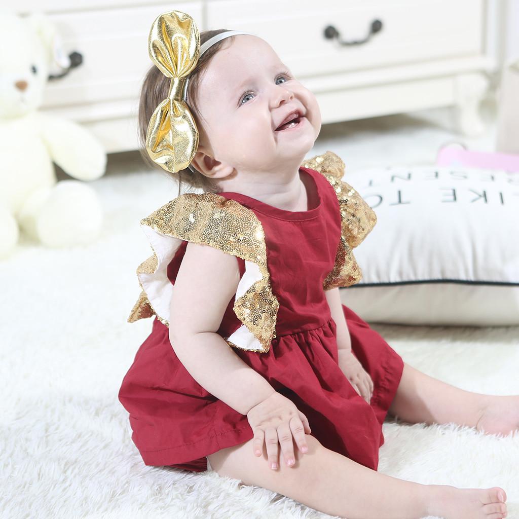 baby girl wedding romper