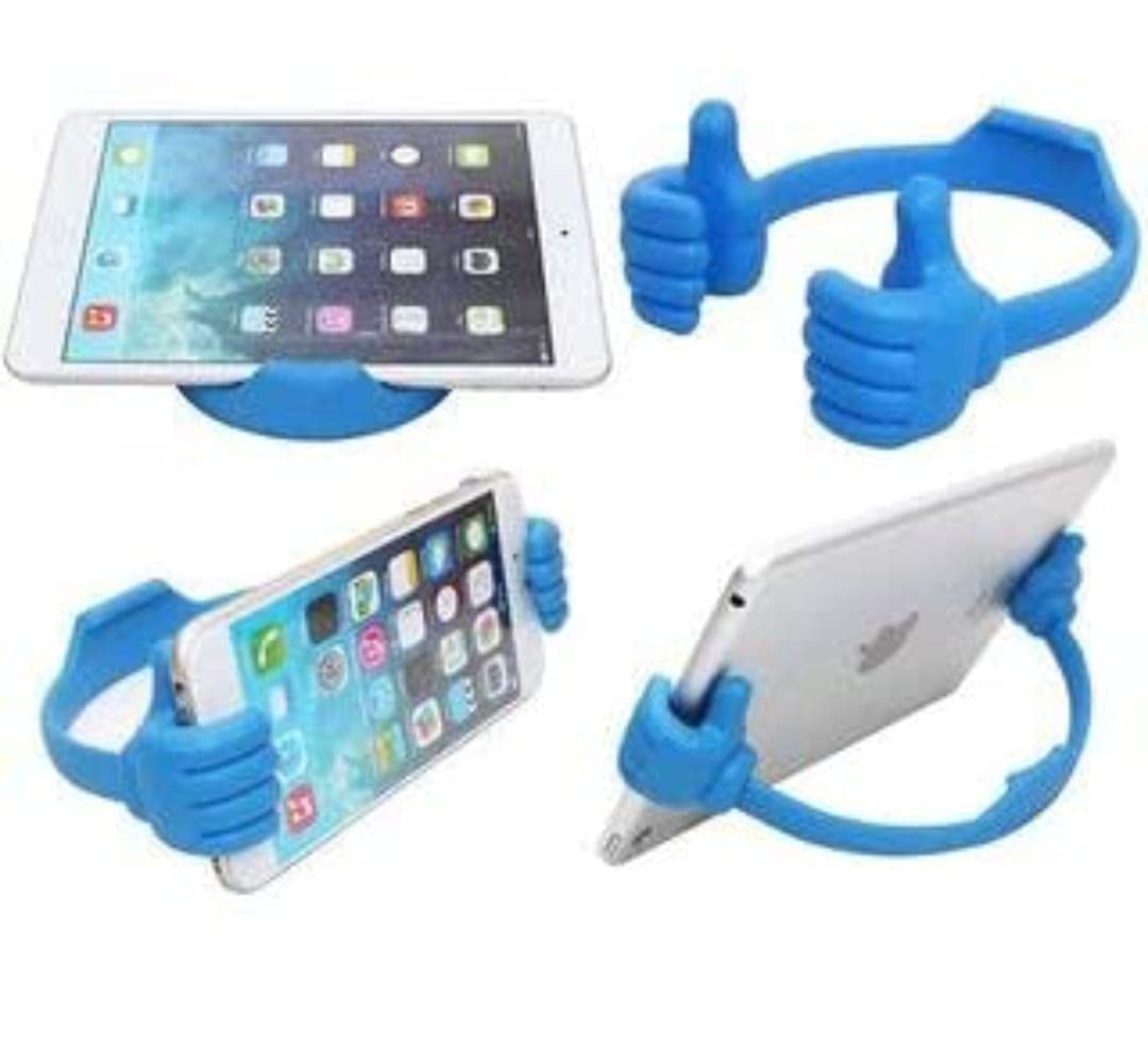 Stand Tabletop Hand Shaped Fun Mobile Cell Phone Stand Holder for Desk Table Mobile Holder Thumb Mobile Stand (Multicolour)