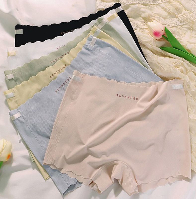 Women Seamless Boyshort Panties – Ice Silk Soft Underwear | Breathable, Invisible & Free Size Fit