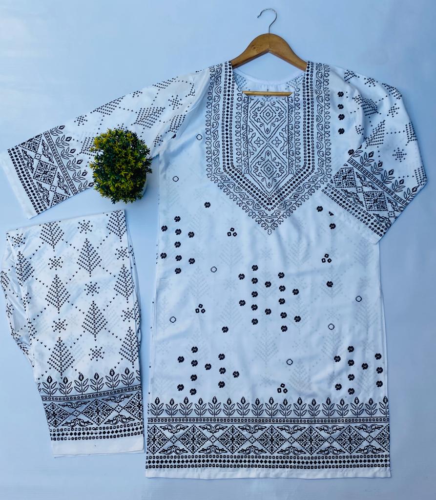 New Chunri 2pc dress by Stylixh Collection for women and girls