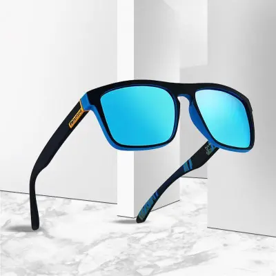 DJXFZLO 2022 New Fashion Guy's Sun Glasses Polarized Sunglasses Men Classic Design  Mirror Square Ladies Sun Glasses Women