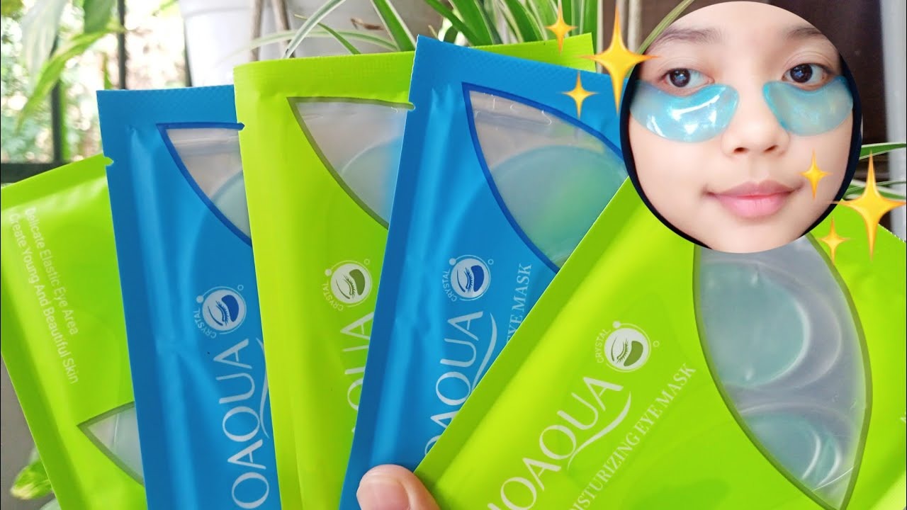 BIOAQUA Nicotinamide Moisturizing Eye Sheet Mask Soothing puffiness
