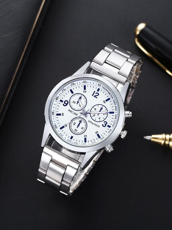 Classic Luxury Watch for Men / Boys - Stylish Stainless Steel Analog Quartz Mens Watches