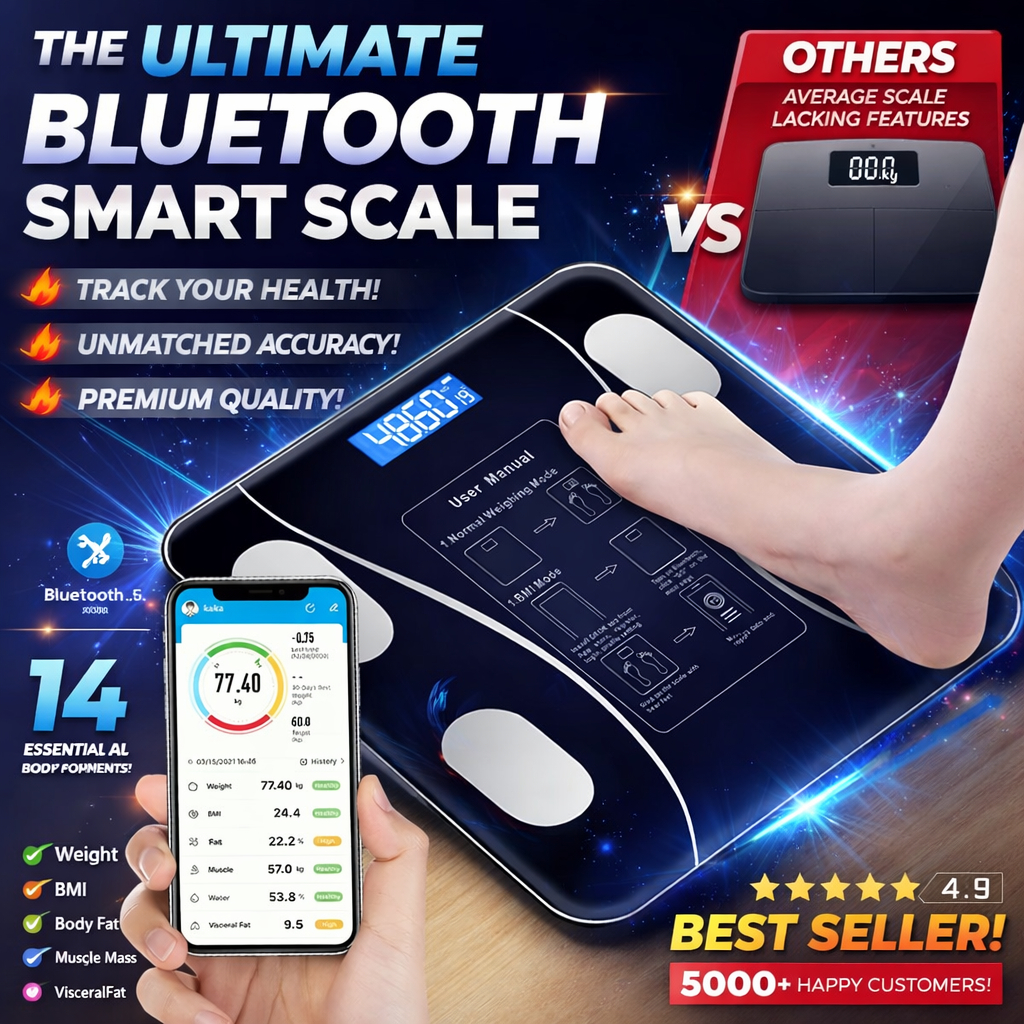Digital Weighing Scale 180kg Household Precision Electronic Body Weight Machine Adult Bathroom Scale Personal Health Fitness LCD Display Accurate Measurement Scale for Home Use High Capacity Durable