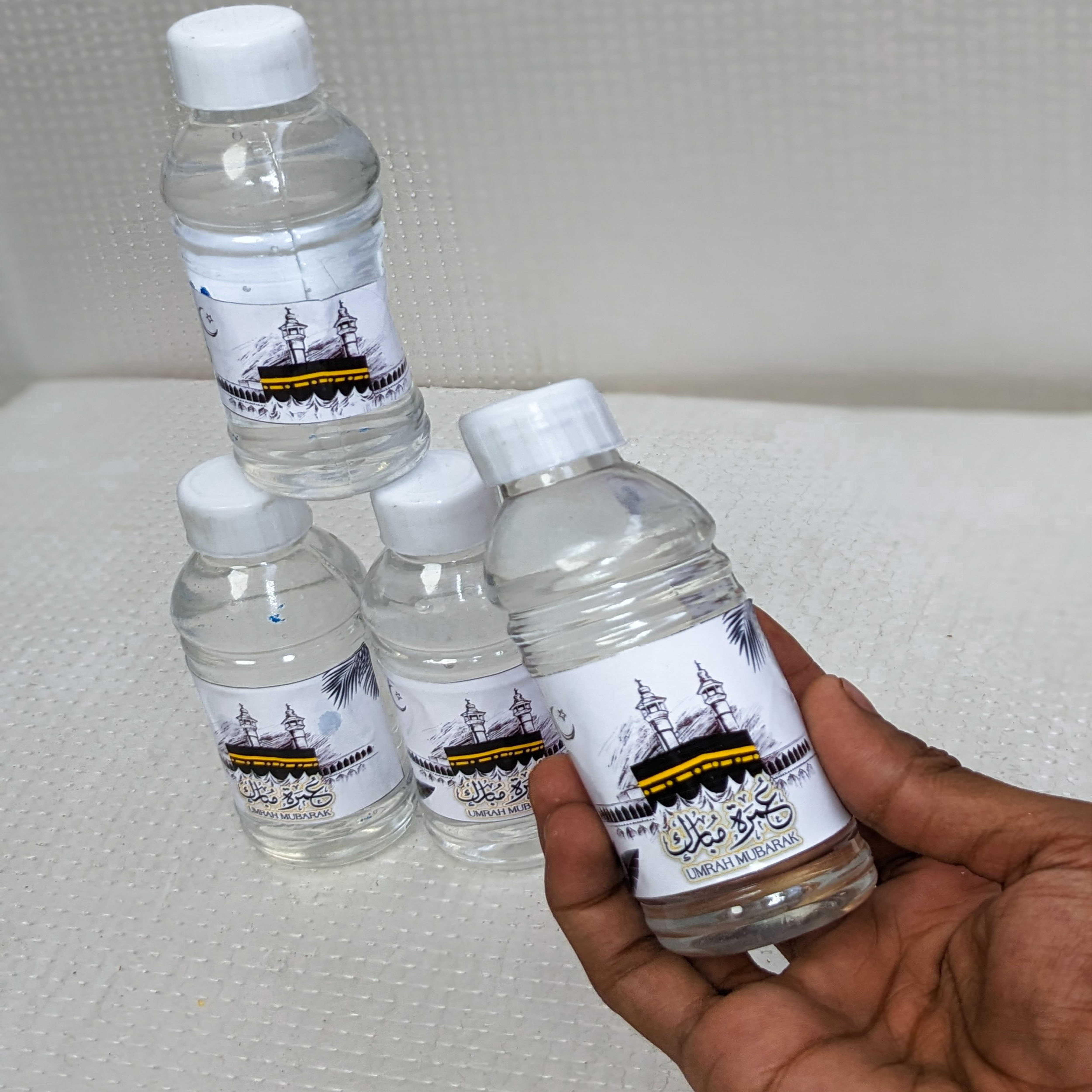 Empty Aby Zam Zam Empty Water Bottle (25 Pcs) Pink Empty ABE Zam Zam Water Bottle - Top-Rated Zam Zam Empty Water Bottle In Very Low Price