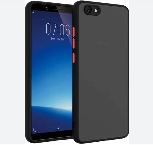 Vivo Y71 Matte Soft Silicon Shockproof Back Cover with Camera Protection