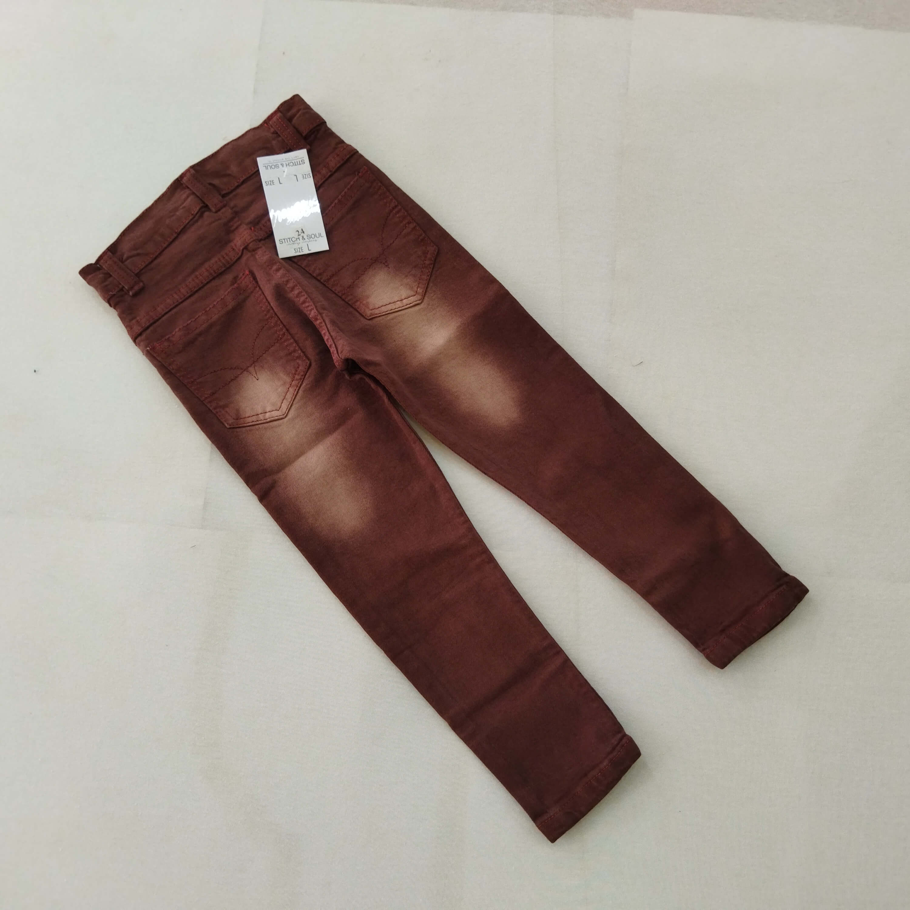 Blast Light Camel Color Denim 