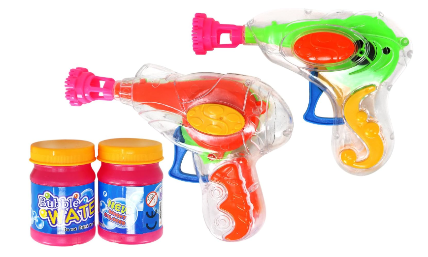 Bubble Machine Shooter for Kids, Bubble Toy With 20 ml Liquid Daraz.pk