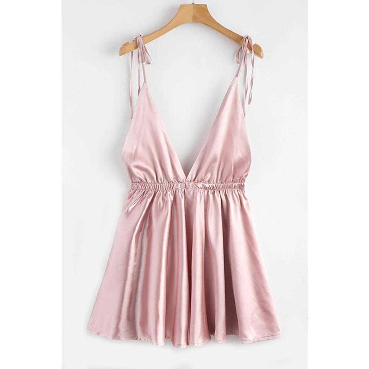 Memon Online - Short Silk Silky Camisole For Women Girl Cami Top Nighties For Women
