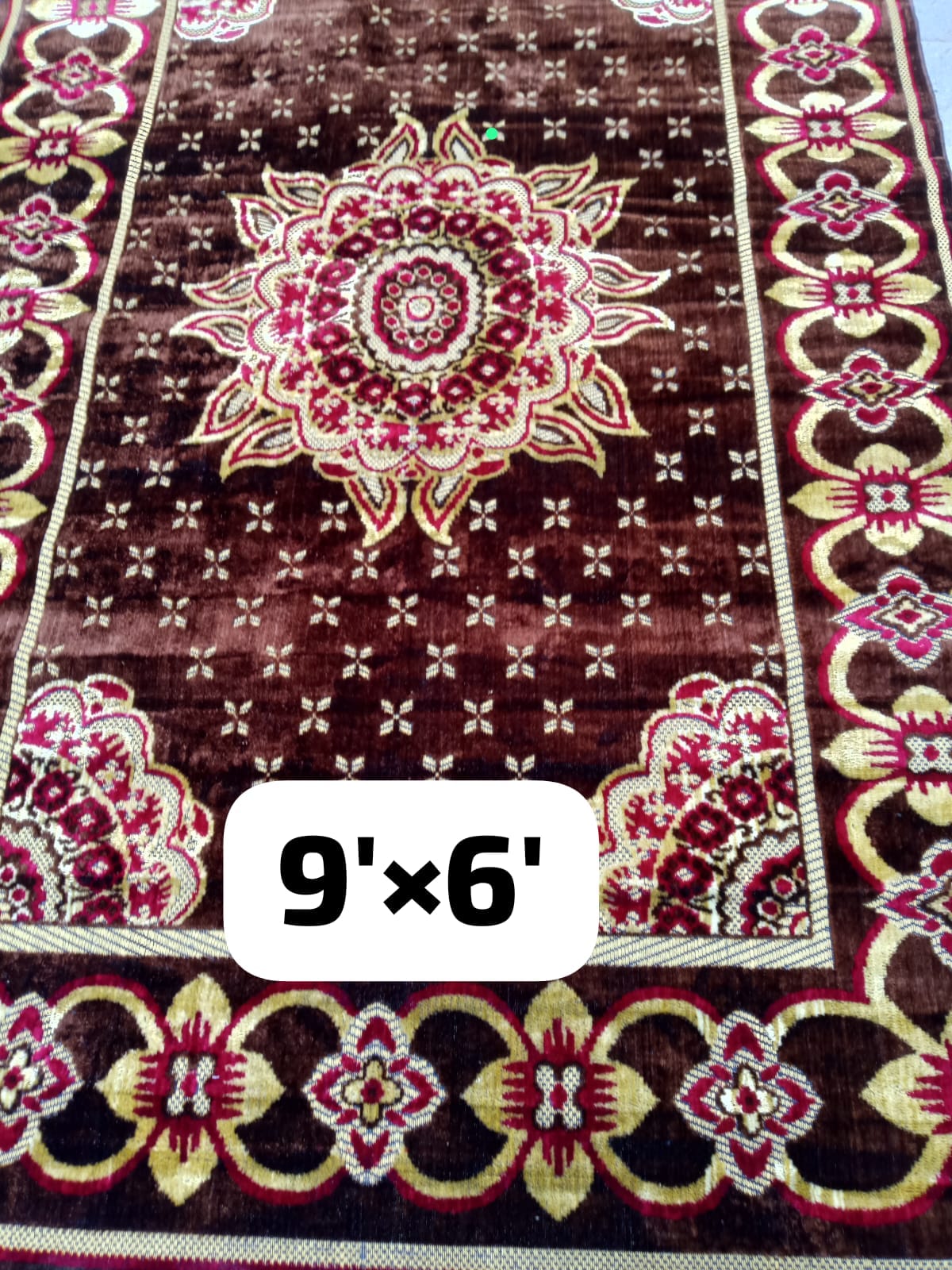 Anti Slip rug For Living Room, 9 x6 feet , Room Carpet, High Quality Carpet,Center Piece Thin Carpet For multi purpose in attractive color and design(9x 6feet)
