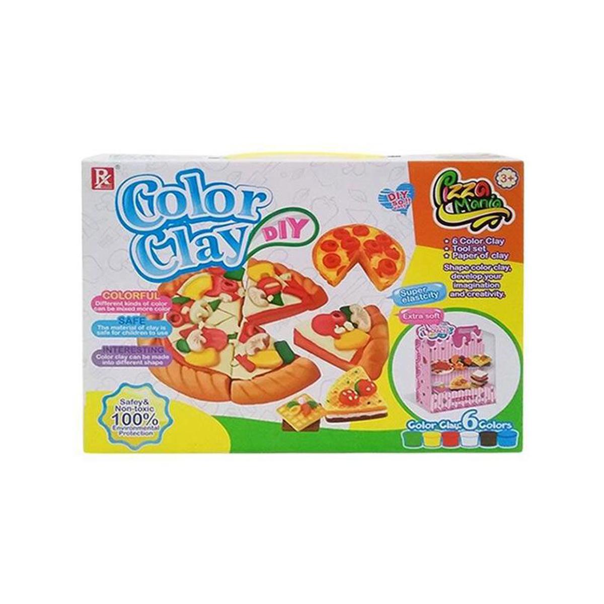 Color Clay Pizza Mania Play Dough