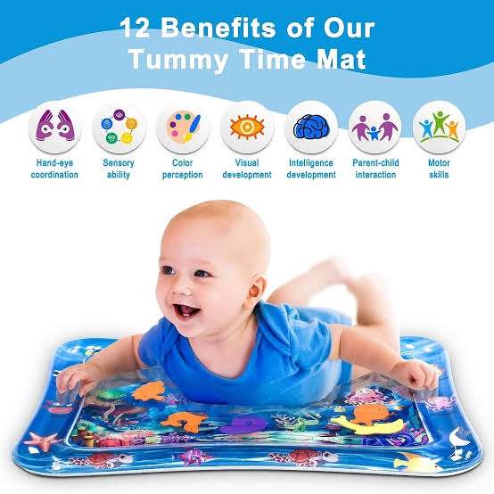 Baby tummy time water matte / inflateable water matte for kids