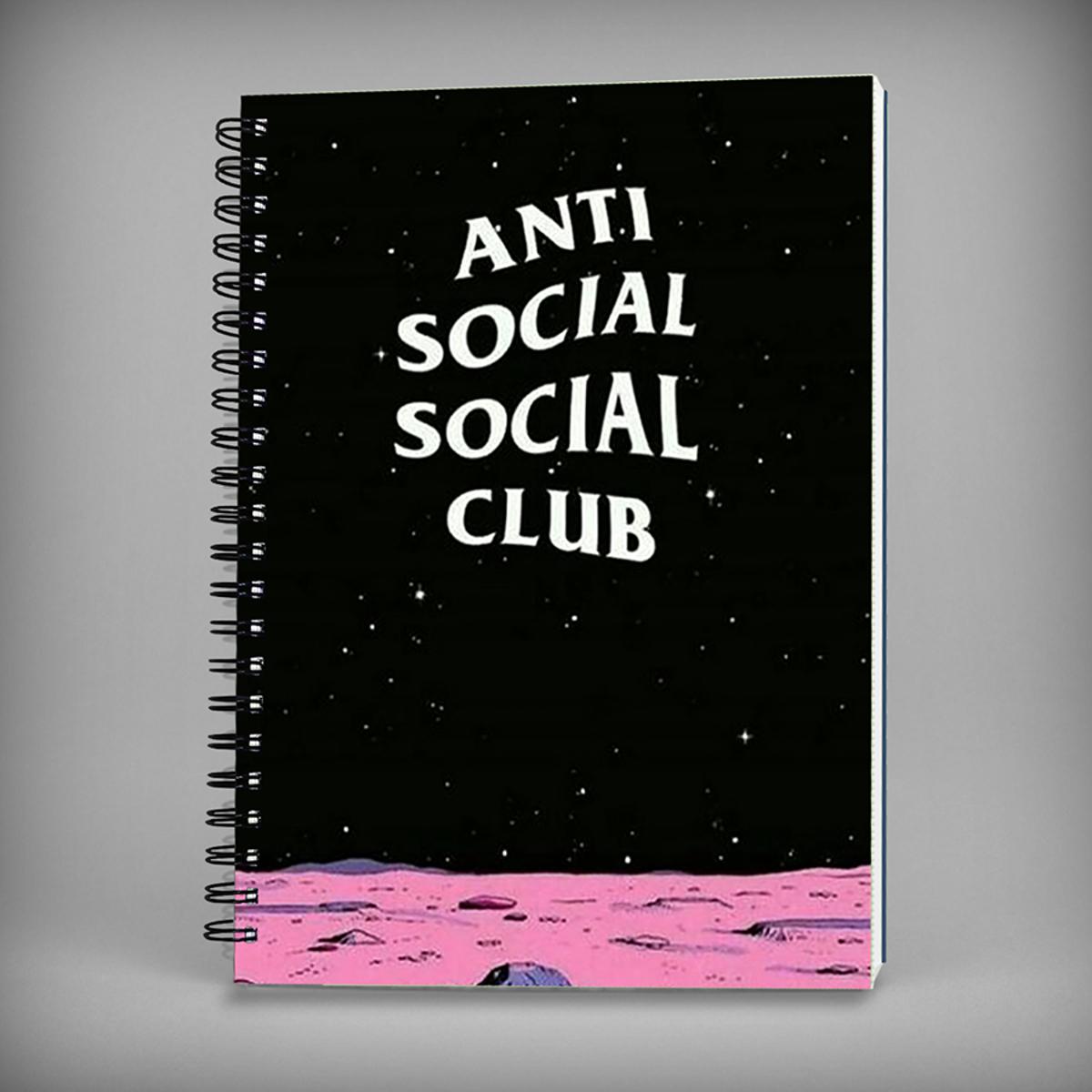 Anti Social Social Club Spiral Notebook 7535