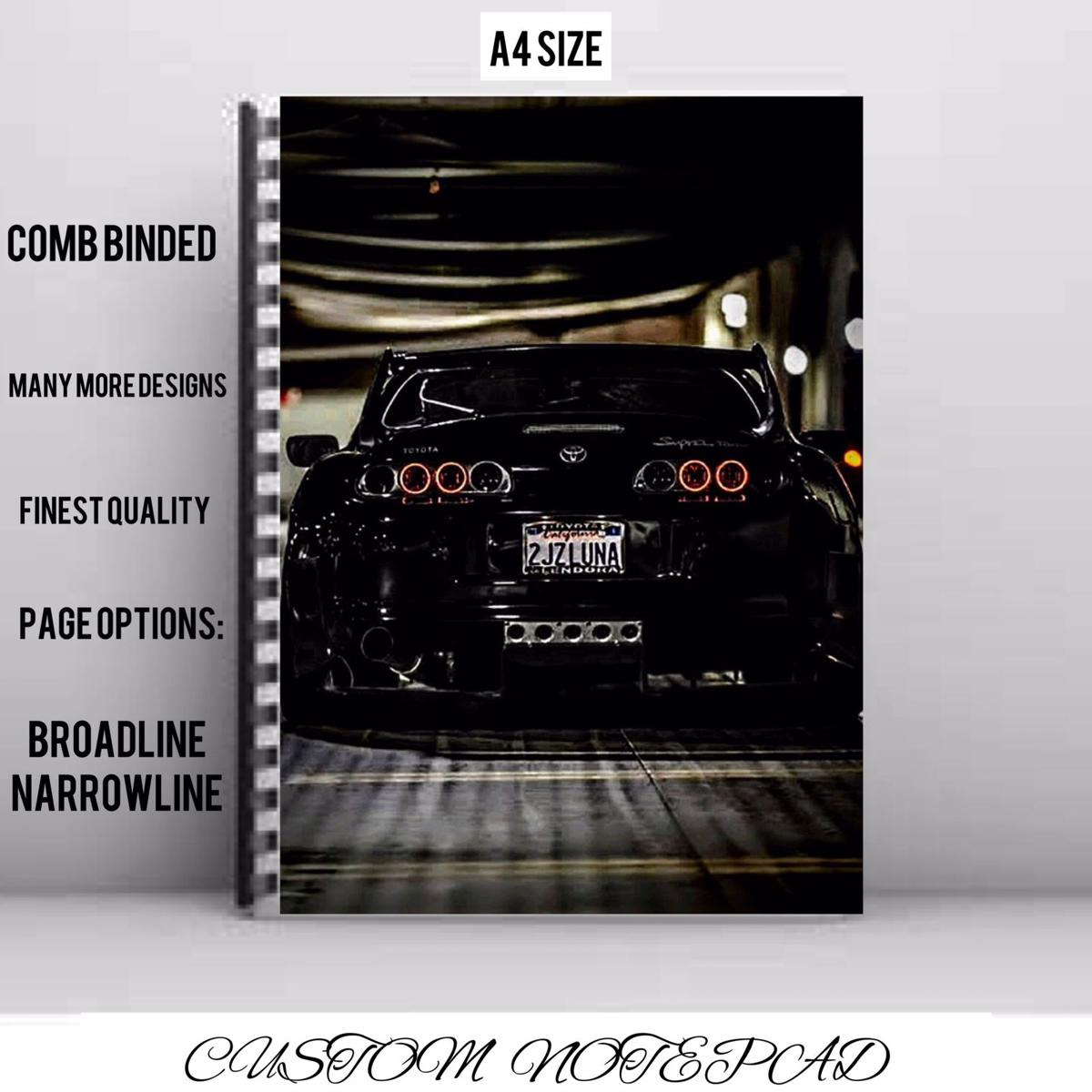 BLACK SUPRA NOTEBOOK ARTICLE 1 Daraz.pk