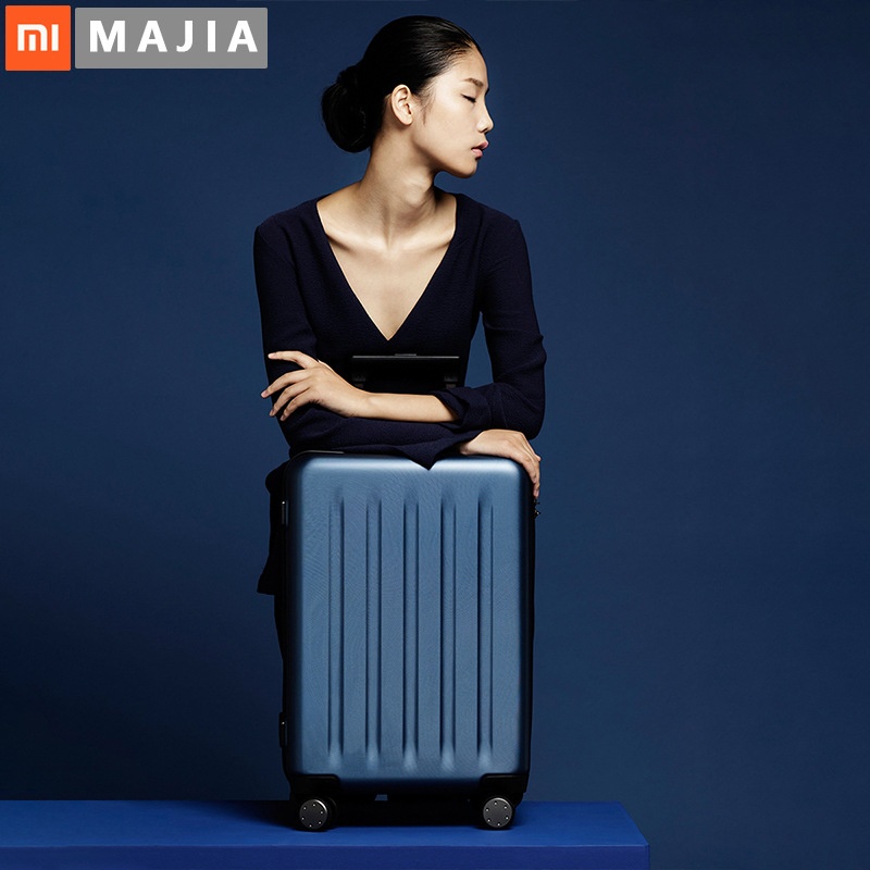 20 inch XIAOMI 90 Travel Suitcase Trolley Case Universal Wheel Boarding Box and Women Luggage Purple - 20 inch blue - Khreed.pk Largest Online Shopping E-commerce Store In Pakistan to Buy Imported and High Quality Products of Vast Variaty