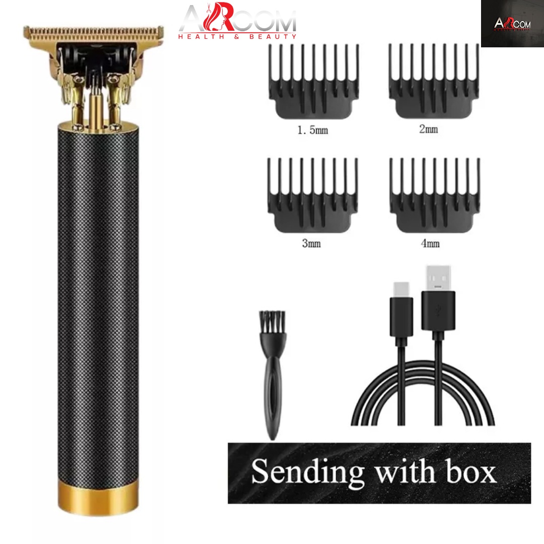 Vintage T9 Hair Trimmer Machine Cordless Hair Cutter Finishing Machine  Beard Clipper Hair for Men Rechargeable Electric Shaver