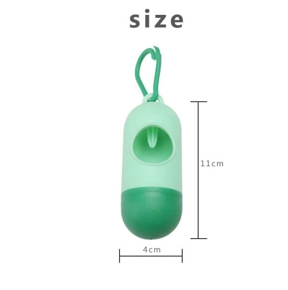 Online Karachi Disposable Baby Diaper Bag Box Kit Portable Baby Diapers Platics Bags | Pet Waste Bag Dispenser Pill Shaped Rubbish Bags Garbage Bag Removable Box Nappy Bag with Rope/hooks
