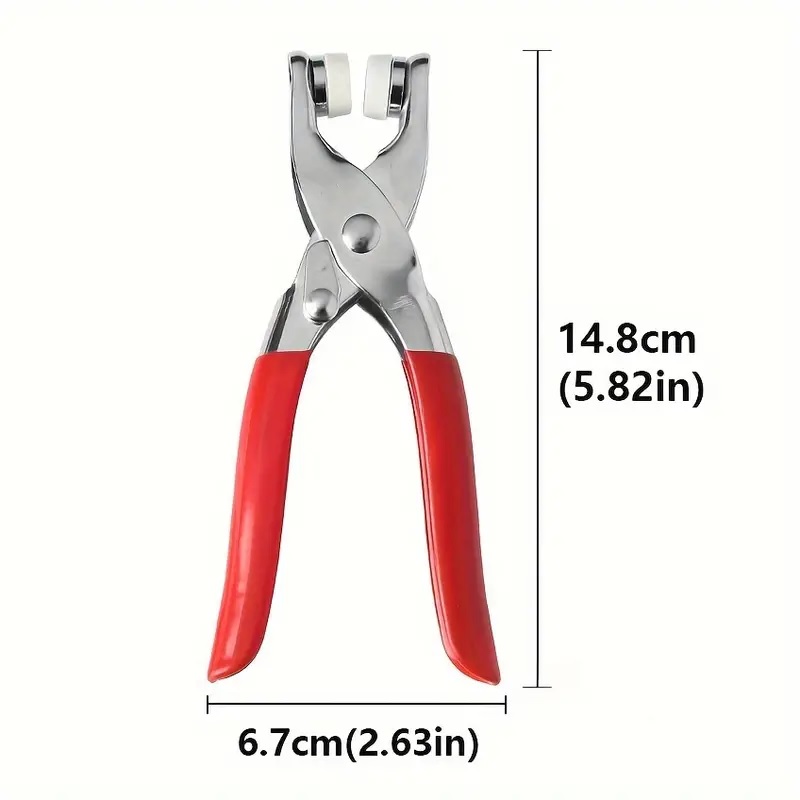 50pcs Snaps Tich Button Machine, Fastener Pliers Press Grommet Tool Kit ...