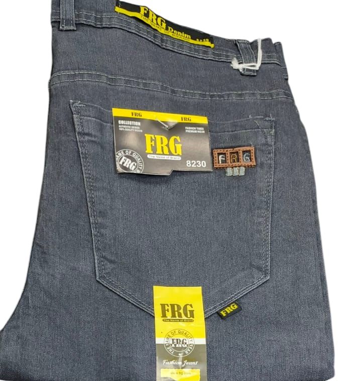 FRG 8230 DENIM Plain jeans Power stretch