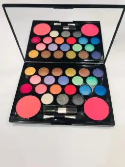 eyeshadow plus blush on