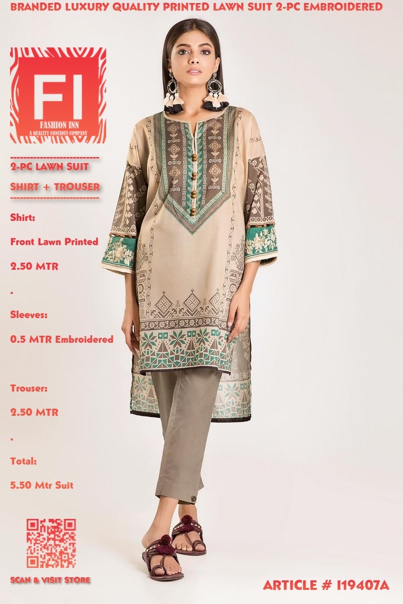 Stylish Printed 2 Pcs Shirt and trouser For Women - #1 Online Shopping  Store in Pakistan with Real Product Reviews