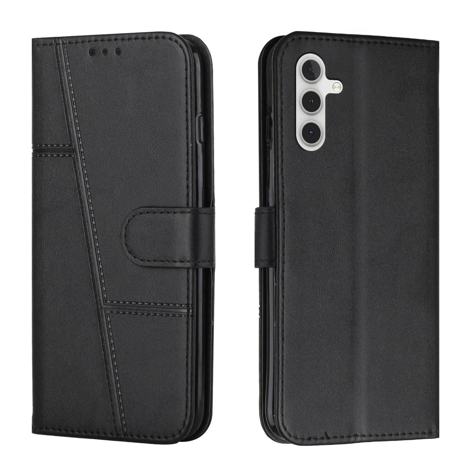 Cover4U Luxury Wallet Magnetic Leather Flip Case For Samsung Galaxy A15 A25 A35 A55 A16 A26 A36 A56 A17 A27 A37 A57