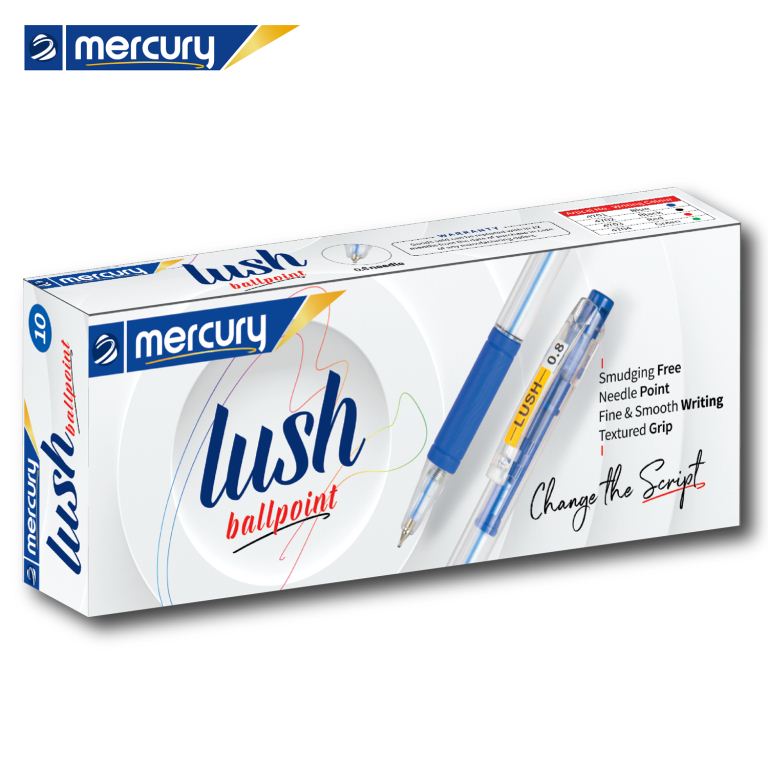 Mercury Lush Ballpoint Pen (box Of 10pcs)