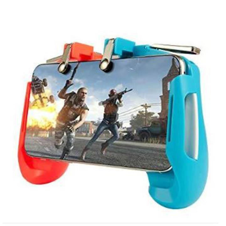 AK66 Mobile Game Controller 5 in 1 Joystick with Trigger for PUBG Black ...