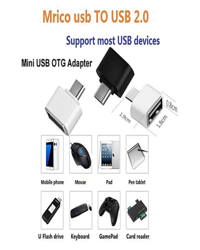Micro-USB OTG Adapter - Multicolor