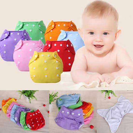 Washable Cloth Diapers 1PC Adjustable Reusable Baby Kids Boys Girls Washable Cloth Diaper Nappies Baby Diaper Cover 0-24 M