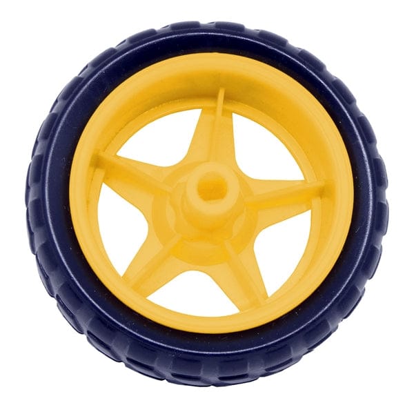 Car Tyres Wheels For Arduino TT Gear Motor Chassis , Smart Robot - 1pc