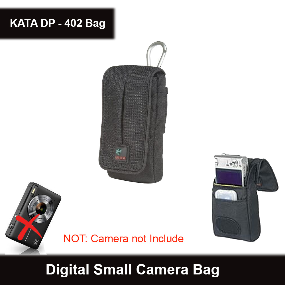 Kata -X Digital Flap Pouch For Digital Camera And Mobile