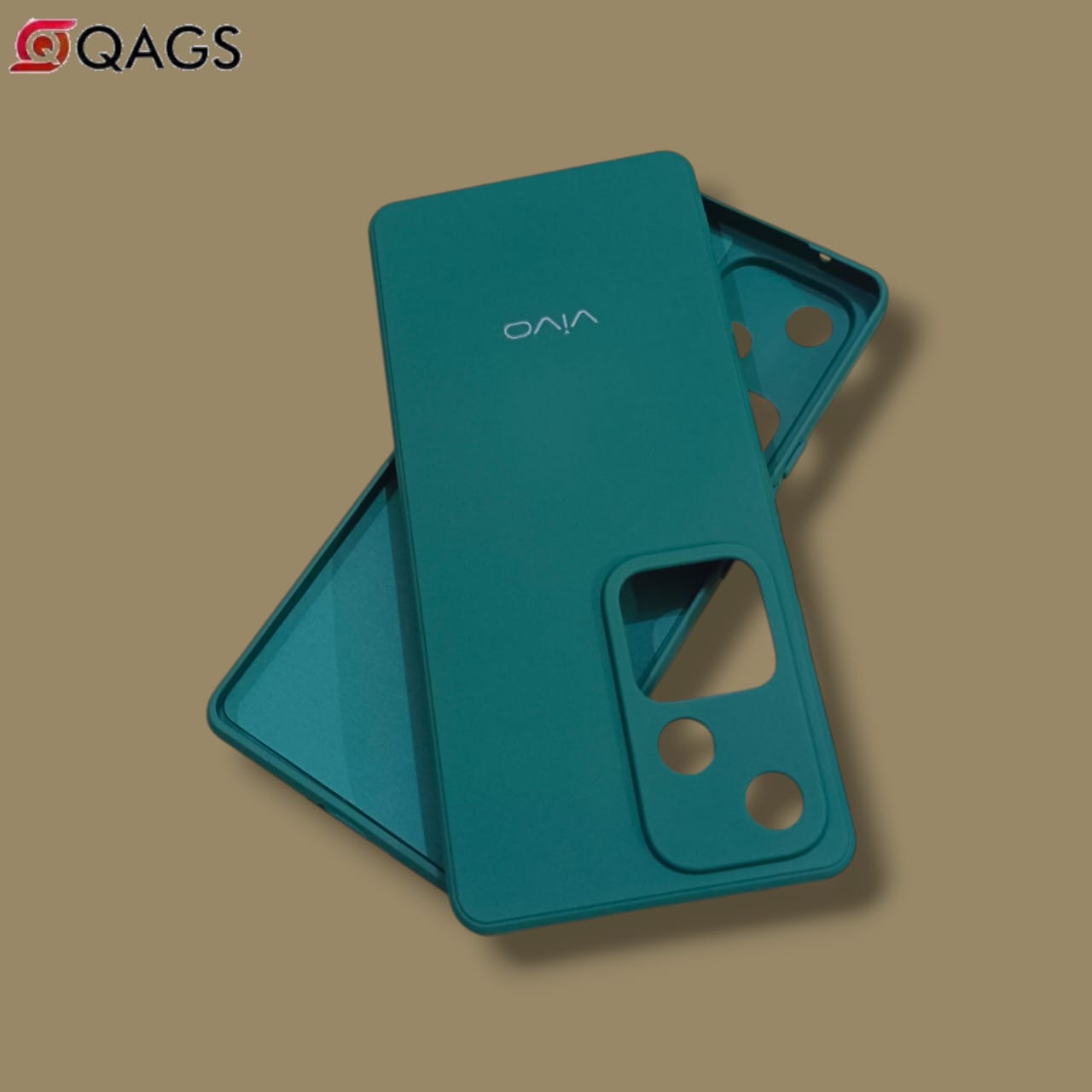 QAGS for Vivo V30 5G Mobile Phone Case Multi Color Camera Protection Soft Tpu Case Silicone Ultra Thin Back Cover