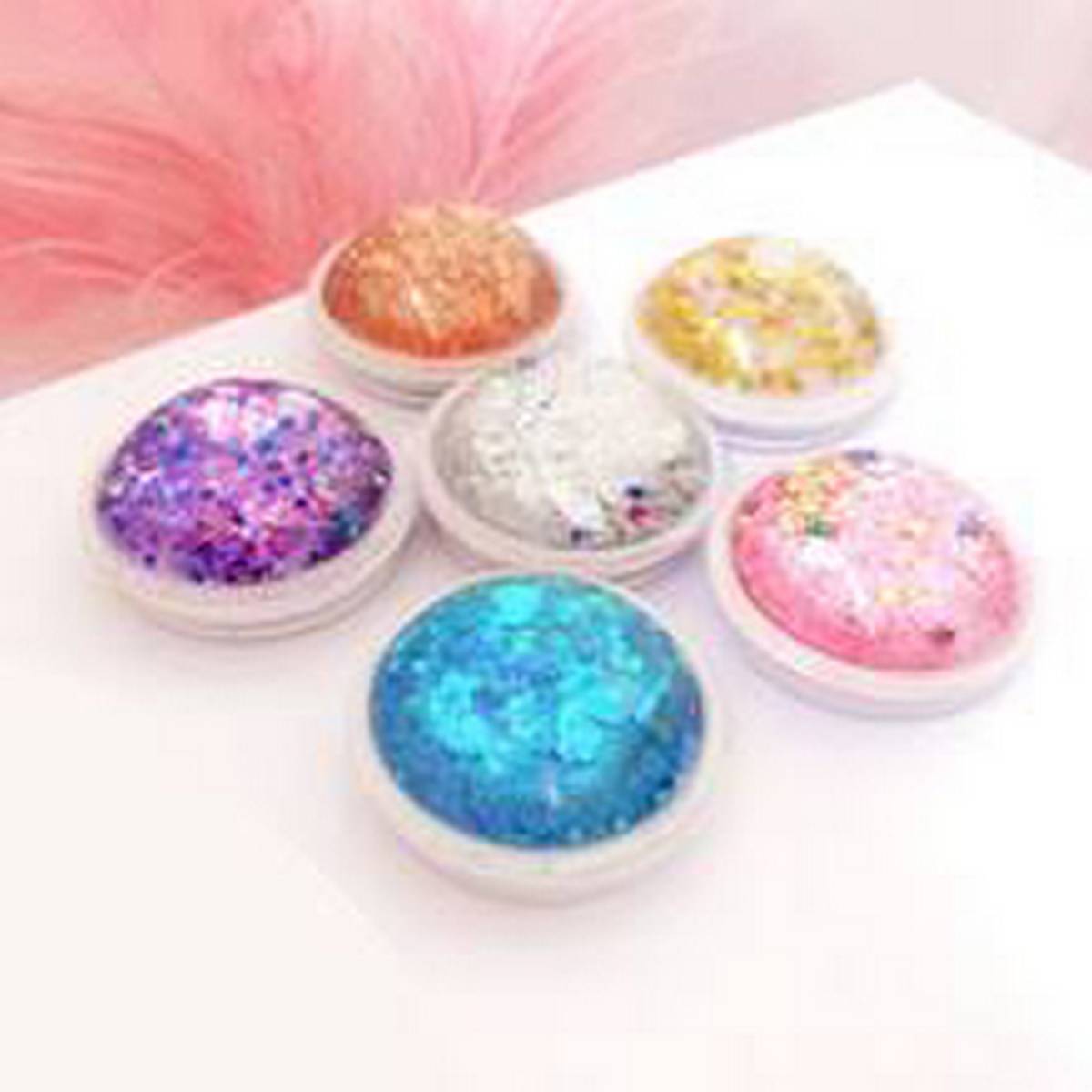 Water Glitter Pop Socket Phone Grip and Stand with Reusable Adhesive ...