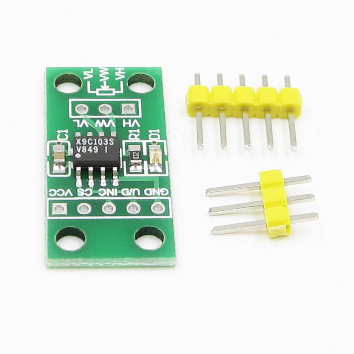 DC 3V-5V X9c103S Digital Potentiometer Module 10K full range Potentiometer Board