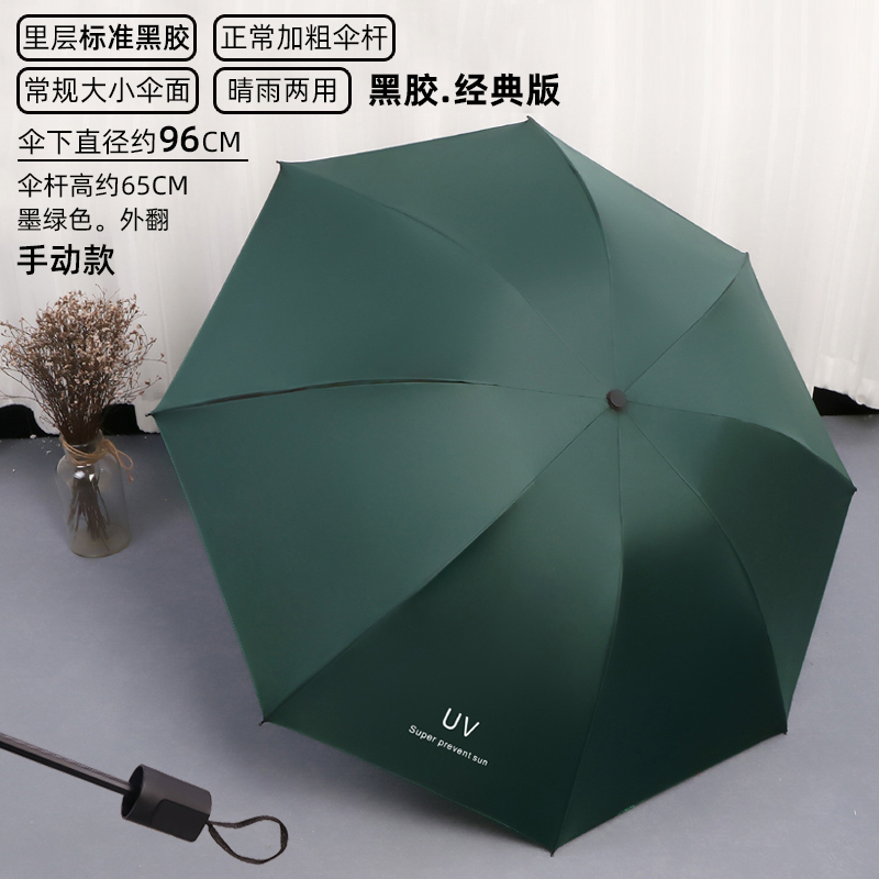 Capsule Sun Umbrella, Sunshade, Sunny Black ☆国内最安値に挑戦☆