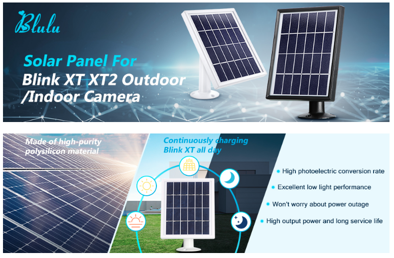 Solar Panel Compare Blink Xt And Xt2 Solar Panel Blink Xt