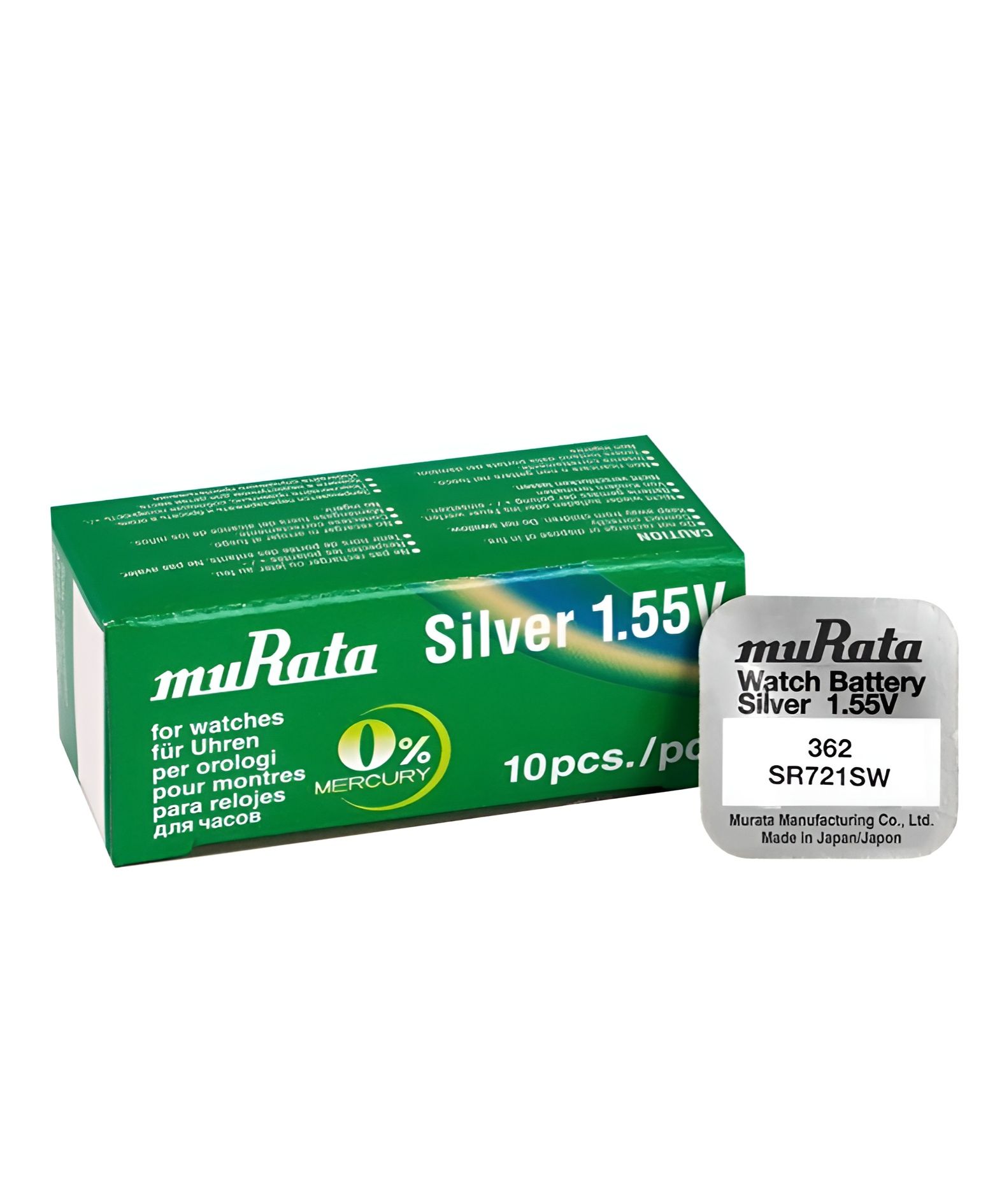 Watch Cell muRata 362 SR721SW 1.55v Watch Battery -Made In Japan Pack Of One price in Pakistan