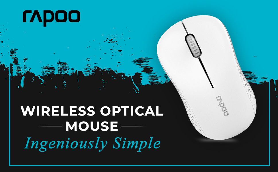 RAPOO M20 Wireless Mouse Compact 2.4 GHz with USB Nano Receiver Ambidextrous Black 12 bec5458bd30e4c205193e0d1b4c510ad